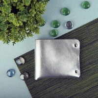 Фото товара Портмоне кожаное LOFT SILVER