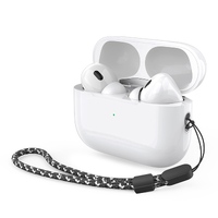 Фото товара Беспроводные наушники с микрофоном Air Pro 2 ANC, TWS, BT 5.3, 300 мАч, ANC, QI, белый, Deppa