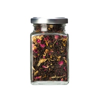 Фото товара Чай черный, серия "Bouquet", манго-маракуйя, стеклянная банка