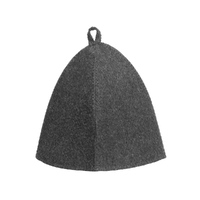 Фото товара Банный набор из шапки и рукавицы "Renew", серый