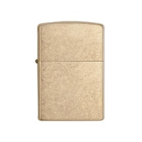 Фото товара Зажигалка ZIPPO Armor™с покрытием Tumbled Brass, латунь/сталь, золотистая, матовая, 38x13x57 мм