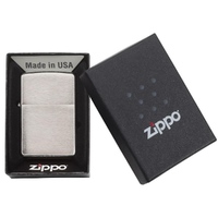Фото товара Зажигалка ZIPPO Classic с покрытием Brushed Chrome, латунь/сталь, серебристая, матовая, 38x13x57 мм