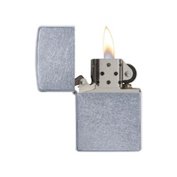 Фото товара Зажигалка ZIPPO Classic с покрытием Street Chrome™, латунь/сталь, серебристая, матовая, 38x13x57 мм