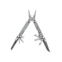 Фото товара Мультитул Stinger, 105x45 мм, 12 функций, сталь, серебристый, в комплекте нейлоновый чехол