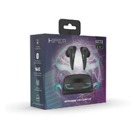 Фото товара Беспроводные наушники HIPER TWS Mercury X14 (HTW-MX14) Bluetooth 5.1 гарнитура, Черный