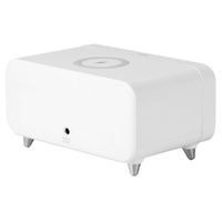 Фото товара Часы с беспроводным зарядным устройством Rombica Timebox 1, белый