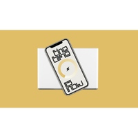 Фото товара Часы с беспроводным зарядным устройством Rombica Timebox 2, белый