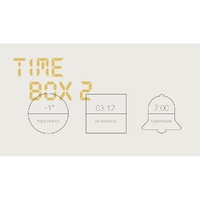 Фото товара Часы с беспроводным зарядным устройством Rombica Timebox 2, белый