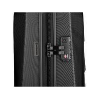 Фото товара Чемодан WENGER Prymo, чёрный, малый, 40х55х20 см, 36 л, ABS+PC