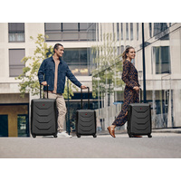 Фото товара Чемодан WENGER Prymo, чёрный, малый, 40х55х20 см, 36 л, ABS+PC