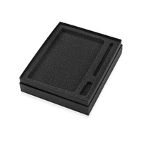 Фото товара Подарочный набор Vision Pro Plus soft-touch с флешкой, ручкой и блокнотом А5, оранжевый