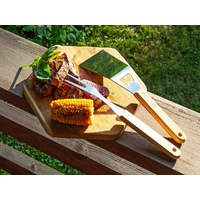 Фото товара Набор BBQ Grill Master из двух приборов с деревянными ручками