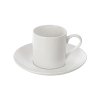 Фото товара Кофейная пара прямой формы Espresso, 100мл, белый