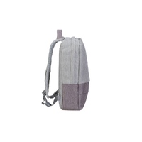 Фото товара RIVACASE 7562 grey/mocha рюкзак для ноутбука 15.6", серый/кофейный