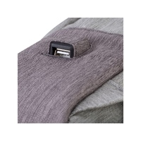 Фото товара RIVACASE 7562 grey/mocha рюкзак для ноутбука 15.6", серый/кофейный
