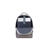 Фото товара RIVACASE 7562 grey/mocha рюкзак для ноутбука 15.6", серый/кофейный