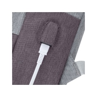 Фото товара RIVACASE 7562 grey/mocha рюкзак для ноутбука 15.6", серый/кофейный
