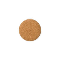 Фото товара Складное зеркальце BELLE из натуральной пробки и хромированного металла
