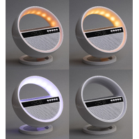 Фото товара Bluetooth колонка "Smart Orb" 5Вт с беспроводным (15W) ЗУ, лампой, часами, FM радио
