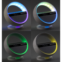 Фото товара Bluetooth колонка "Smart Orb" 5Вт с беспроводным (15W) ЗУ, лампой, часами, FM радио