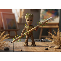 Фото товара Вечный карандаш "Groot" с ластиком, бамбук