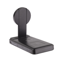 Фото товара Беспроводная зарядная (20W/15W) станция-пауэрбэнк "Slider" 10000 mAh для смартфонов, наушников, часов, с подвижным зарядным блоком