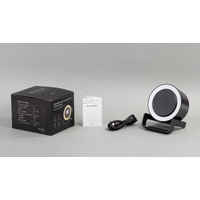 Фото товара Bluetooth колонка-подставка "Smart Loud" с беспроводным (10W) зарядным устройством, лампой и подсветкой логотипа