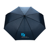 Фото товара Автоматический зонт Impact из RPET AWARE™ с бамбуковой рукояткой, d94 см
