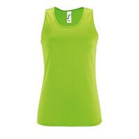 Майка женская Sporty TT Women зеленый неон, размер L