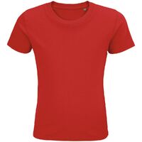 Футболка детская Pioneer Kids, красная, на рост 96-104 см (4 года)