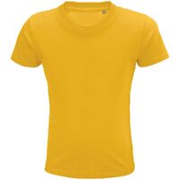 Футболка детская Pioneer Kids, желтая, на рост 96-104 см (4 года)