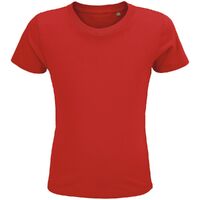 Футболка детская Crusader Kids, красная, на рост 96-104 см (4 года)