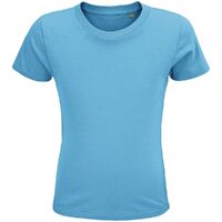 Футболка детская Crusader Kids, бирюзовая, на рост 96-104 см (4 года)