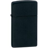 Фото товара Зажигалка Zippo Slim Matt, матовая черная