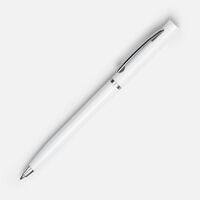 Ручка шариковая Euro Chrome, белая