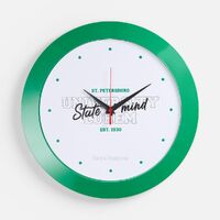 Часы настенные Vivid Large, зеленые