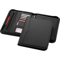 Фото товара Папка A4 "Ebony" на молнии, черный
