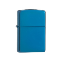 Фото товара Зажигалка ZIPPO Classic с покрытием Sapphire™, латунь/сталь, синяя, глянцевая, 38x13x57 мм