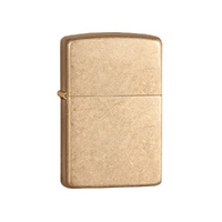 Фото товара Зажигалка ZIPPO Armor™с покрытием Tumbled Brass, латунь/сталь, золотистая, матовая, 38x13x57 мм