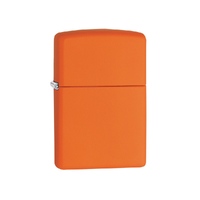 Фото товара Зажигалка ZIPPO Classic с покрытием Orange Matte, латунь/сталь, оранжевая, матовая, 38x13x57 мм
