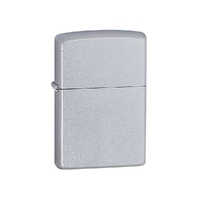 Фото товара Зажигалка ZIPPO Classic с покрытием Satin Chrome™, латунь/сталь, серебристая, матовая, 38x13x57 мм