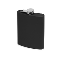 Фляжка 240 мл Remarque soft touch, 201 сталь, черный