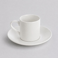 Фото товара Кофейная пара прямой формы Espresso, 100мл, белый