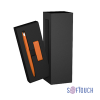 Фото товара Набор ручка + флеш-карта 8 Гб в футляре, покрытие soft touch