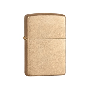 Зажигалка ZIPPO Armor™с покрытием Tumbled Brass, латунь/сталь, золотистая, матовая, 38x13x57 мм