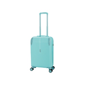 Чемодан TORBER В Отпуск, бирюзовый, ABS-пластик, 41 х 25 х 61 см, 48 л, 2,7 кг