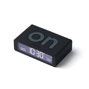 Часы настольные Flip Mini, черный